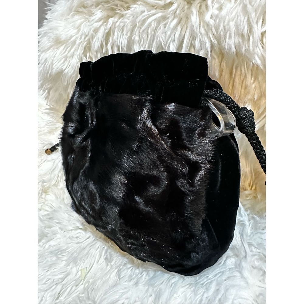Authentic Cowhide Drawstring Bag - image 4